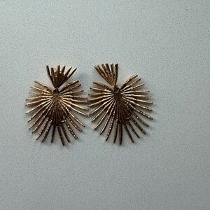 Shashi Gold Statement Earring